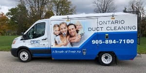Air Duct Cleaning Services Truck Niagara Falls