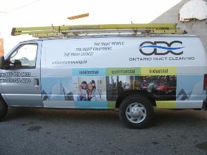 Air Duct Cleaning Services Truck Oshawa