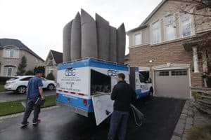 Air Duct Cleaning Service Truck Oakville