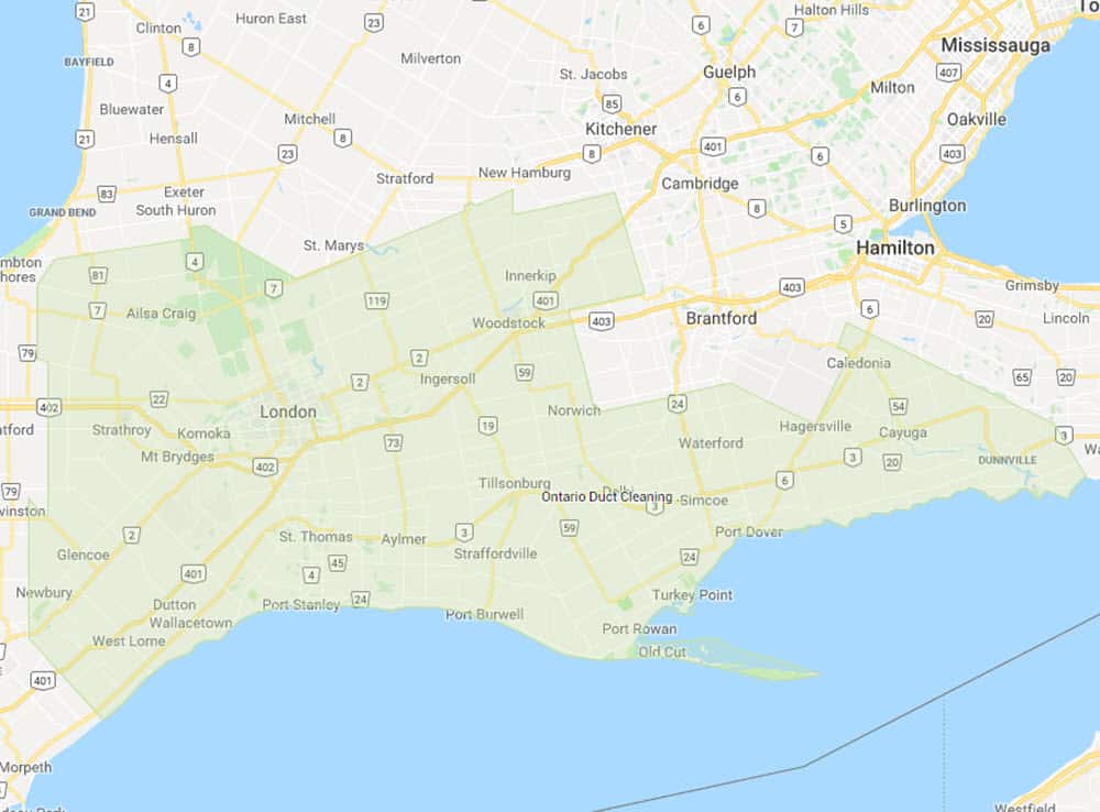 ODC Air Duct Cleaning Service Area London Area