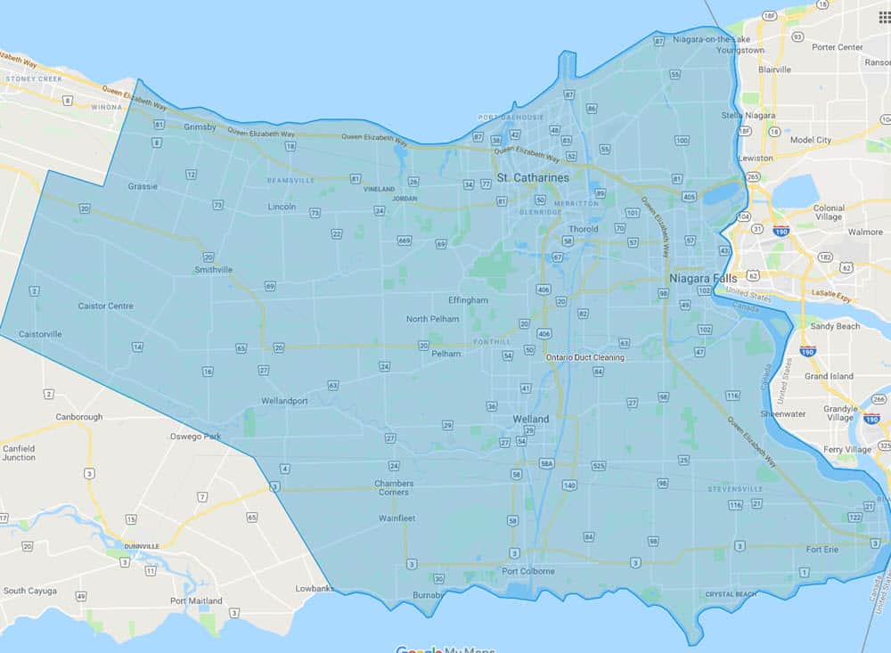 ODC Air Duct Cleaning Service Area Niagara Falls Area